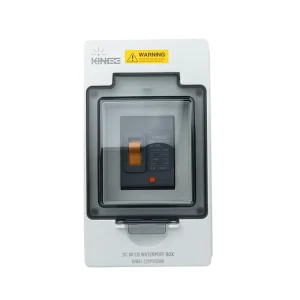 IP65 DC MCCB 500V 125A/250A DC Molded Plastic Case Circuit Breaker with PC Enclosure Box PV Combiner Box