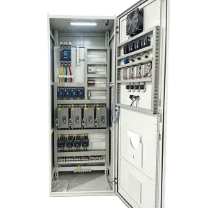IP65 Industrial Motor Control Power Distribution Cabinet Automated Circuit Control Board Low Tension Metal Switch 6 Sockets Wall