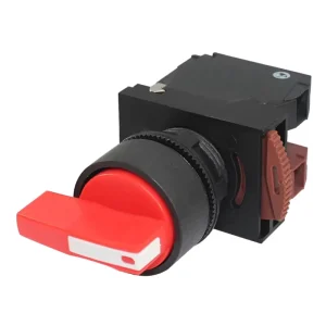 IP65 NLSM22 S 22mm 1NO1NC 2 3 Position Self Locking Long Handle Rotary LED Metal Plastic Selector Switch