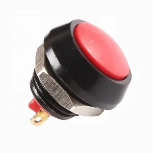 IP65 Waterproof 12mm Momentary Push Button Switch with Different Colors
