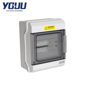 IP65 Waterproof 6way PC Material Electrical Distribution Box CE Certified