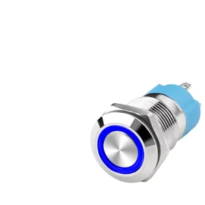 IP65 Waterproof Stainless Steel Push Button Switch 16MM SPDT 1NO 1NC Momentary Latching 3A Max. Factory Price