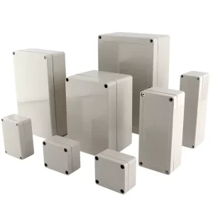 IP66 Clear PC Cover Plastic Electric Power Outlet Box Junction Box