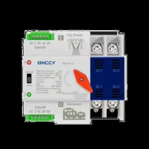 IP66 EATS1 4P 3P PC Type 100U 16A 3P AC400V Automatic Transfer Switch