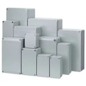 IP66 Full Size Outdoor Aluminium Waterproof Enclosure Die Cast Aluminum Industrial Electrical Distribution Junction Box