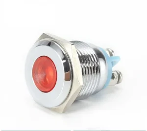 IP66 Rated Multi voltage (6V 380V) Wire Connector Indicator Light with Multi color LEDs and 30 000 Hours Lifespan