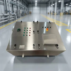 IP66 SS304 Stainless Steel Electrical Control Box 220V With Acrylic Panel for Industrial Automation Equipment Factory System