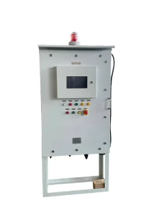 IP66 SS316L Stainless Steel Power Cabinet AC220V 10A Low Voltage Power Control Box RAL7035 for Industrial Automation