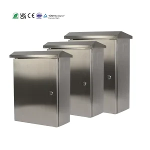 IP66 Wall Mount Stainless Steel Waterproof Box Galvanized Metal Enclosure Electric Control Panel Junction Box Distribution Box
