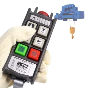 IP66 Waterproof 4 Channel Wide Range Voltage Bridge Cranes Radio Industrial Wireless Remote Control Switches