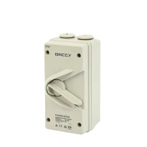 IP66 Waterproof AC Isolator 4p 500v 3phase Inverter protection Disconnect Switch