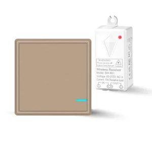 IP66 Waterproof RF433 Remote Control 1000W LED Light Switch Kit 10A Load for Christmas Lights Lamps Wifi Free Wireless