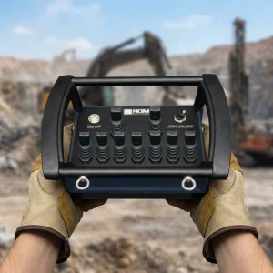 IP67 Dust & Waterproof Industrial Wireless Hydraulic Remote Control for Damp Dusty Tunnel Drilling Sites