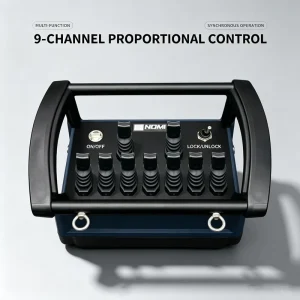 IP67 Dustproof Waterproof Industrial Wireless Hydraulic Remote Controller Wireless Remote Set for Crane Lifting Work