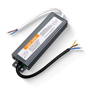 IP67 LED Driver AC110-220V to DC 12/24V 60/100W Transformer Adapter Suitable for LED Strips LED Displays and Outdoor Lighting