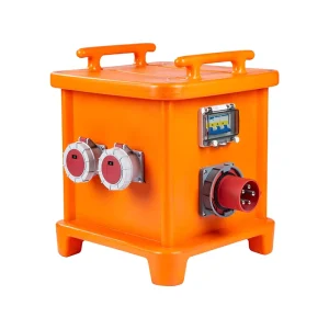 IP67 Waterproof Portable Mobile Industrial Socket Box Rotomolded Plastic Outdoor Site Temporary Power Distribution Cabinet