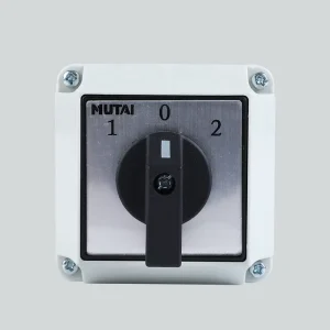 IP68 1-0-2 Waterproof 4 Pole Pin 2 Way Position Rotary Selector Change Over Cam Switches Manufacturer 20a