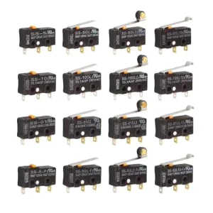 Imported Genuine Light Touch Industrial 0.1A Metal Micro Switch SS 01GL2 Button Limit Travel Switch
