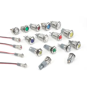 Indicator Lamp Manufacturer 6mm 8mm 10mm 12mm 14mm 16mm 19mm 12V 24V 36V 110V 220V IP65 Waterproof LED Indicator Light Lamp
