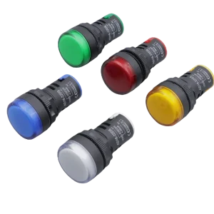 Indicator Lights Equipment Pilot Position Warning Light 220v 120 Volt 110 Volt Digital Ammeter