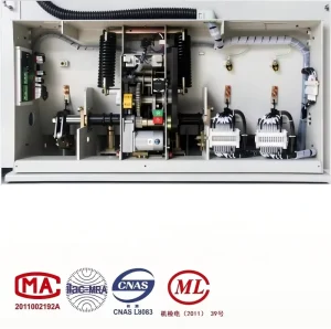 Indoor Three Phase 50 60Hz 40.5kV AC Vacuum Circuit Breaker 630A 3150A Rated Current