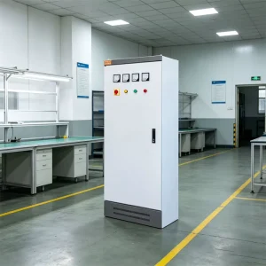 Indoor Vertical Low Voltage Distribution Switch Cabinet Power Control Electrical Panel IP66 220A 4 Sockets for Industrial Use