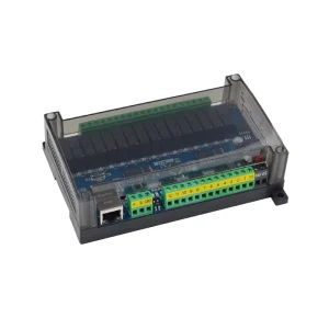 Industrial 16 Channel Electromagnetic Relay Network Data Acquisition Control Device DIN Rail Mounting Ethernet RS485 Module