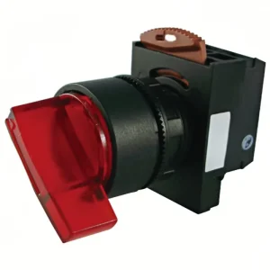 Industrial 22mm 30mm 2 3 Position Self Locking LED Light Long Handle Select Rotary Switches Knob Switch for Instrument Cabinet