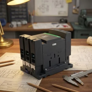 Industrial 3-Phase AC Electric Contactor LC1D Series 80A Rated Current 230VAC Control Coil 50/60Hz Bulk Distribution
