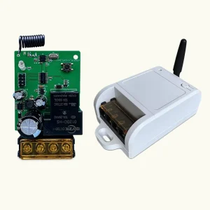 Industrial 30A Wireless Remote Control Switch DC 12V-48V Relay Switch Plastic Shell for Factory Machine and Pump Set
