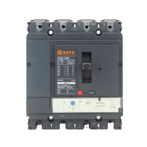 Industrial 4P Moulded Case Circuit Breaker CNSX-100 16A-100A 20kA Breaking Capacity 690VAC