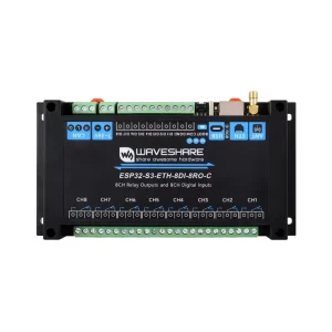 Industrial 8 Channel ESP32 S3 WiFi Relay Module Xtensa 32 bit LX7 Dual Core Processor CAN Interface for Industrial IoT