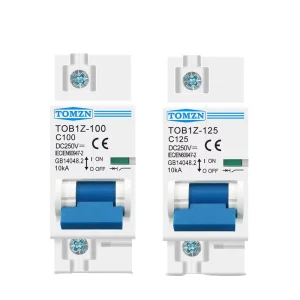 Industrial Control Mini Molded Case Circuit Breaker Low Voltage Electrical Device with Din Rail Mount