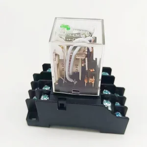 Industrial Control Relays MY2N Plug-In DC AC12v 24v AC110v 220v 380V 5a Silver Contact 8pin 11pin Relays with Sockets