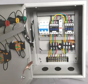 Industrial Controls 10HP 3 Phase Dual Motor Starter for Conveyor System Electrical Equipment Supplies Standard Unit Set