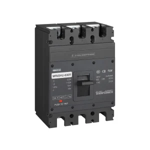 Industrial Electric AC MCCB 3P Molded Case Circuit Breaker 630A 12kA Breaking Capacity Motor Overload Short Circuit Protection