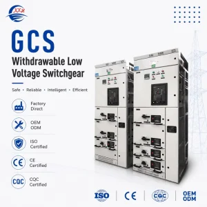 Industrial GCS Withdrawable Low Voltage Switchgear Electric Control Panel 400V LV Power Distribution Cabinet for Substation