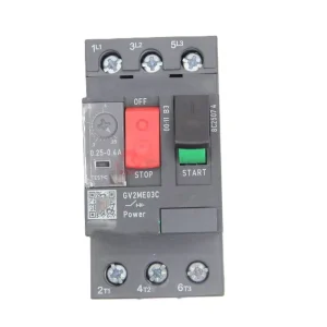 Industrial GV2ME03C Thermal Magnetic Motor Protector Circuit Breaker GV2 Series Motor Starter Switch