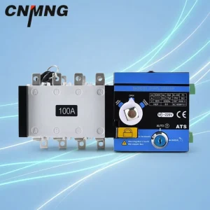 Industrial Grade ATS Dual Power Transfer Switch Fast Switching Overload Protection for Construction Site Power Supply