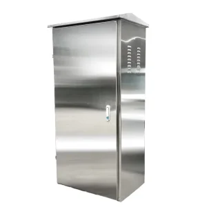 Industrial Grade Outdoor Stainless Steel Low Voltage Distribution Cabinet 380V Weatherproof Robust Structure Efficient Cooling