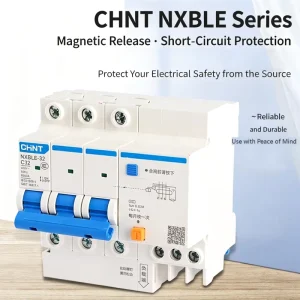Industrial Grade RCBO 63A 3P 6kA Earth Leakage Circuit Breaker for Mission Critical Data Center Power Protection