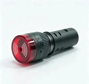 Industrial LED Buzzer AD112-16M DC6-380V 16mm Panel Compact 5 Colors IP67 CE