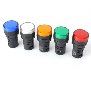 Industrial LED Signal Indicator Light Model AD16-22DS Made of Durable Plastic Electrical Power Signal Light
