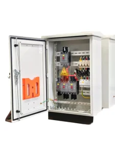 Industrial Low Voltage Distribution Box RAL7035 Carbon Steel Cabinet IP54 380V for Building Power Supply Factorydirect
