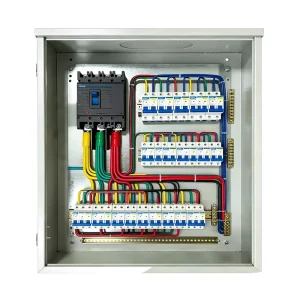 Industrial Low Voltage Electrical Distribution Panel Box Enclosure IP55 Protection Overload Protection Customizable Rated