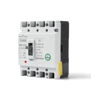 Industrial MCCB Circuit Breaker 125A Three Phase Switch Moulded Case Circuit Breakers