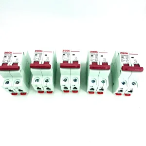 Industrial Mini Circuit Breaker 1P2P3P4P10A20A25A32A40A50A63A80A100A125A Earth Leakage Automatic AC Residual Current MCB Type