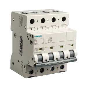 Industrial Miniature Circuit Breakers 230/400V 10kA 1P 2P 3P 4P Models 5SY4140-7CC 5SY4210-7CC 5SY4320-7CC 5SY4410-6CC C40A Model