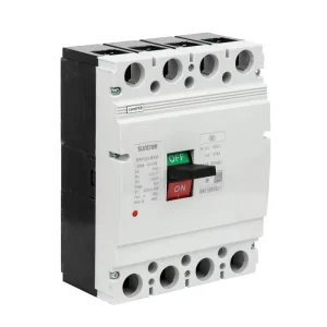Industrial Molded Case Circuit Breaker MCCB AC 4P Solar Circuit Breaker