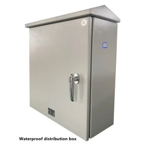 Industrial Power Distribution Equipment Easy Operation PDU Distribution Box AC380V 50A IP30 6 Sockets Aluminium Metal Steel